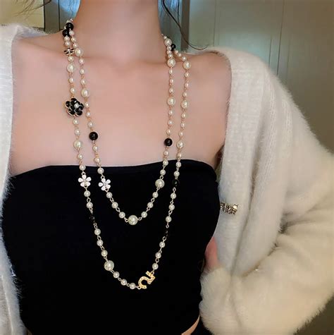 barbie chanel necklace dupe|cheap chanel necklace dupe.